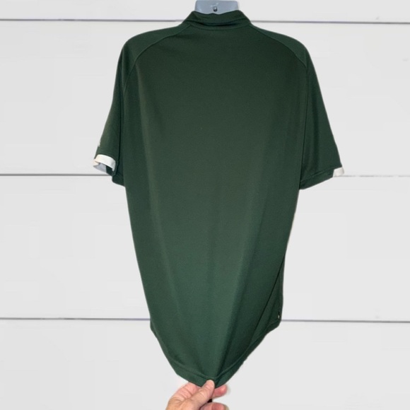 New York Jets Polo Shirt Men’s Green White Men’s Size-XL - Picture 5 of 14